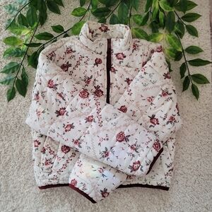 Women's Quilted Floral Jacket (XS)